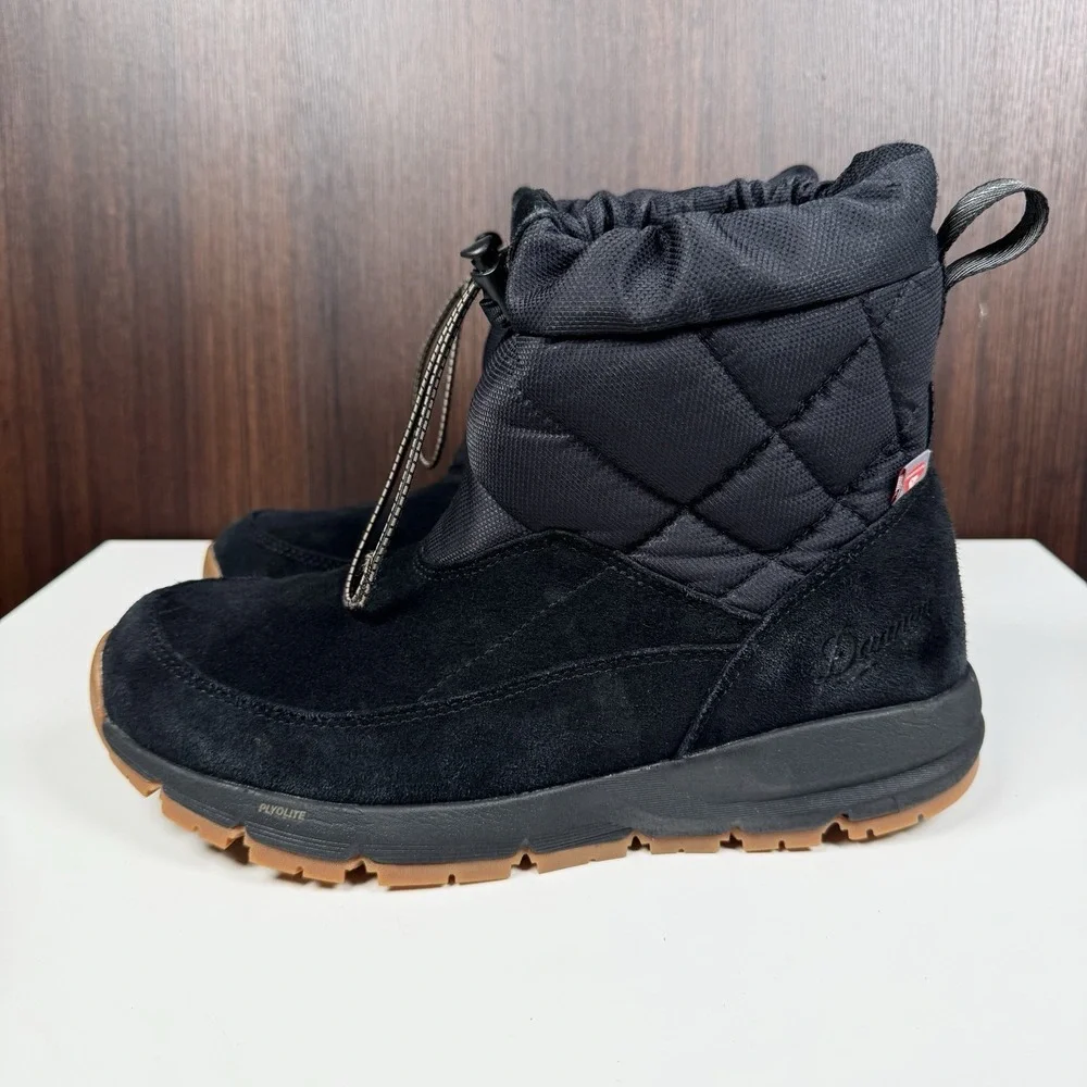 DANNER Cloud Cap, Black Suede Insulated 400G - Men's 9 D